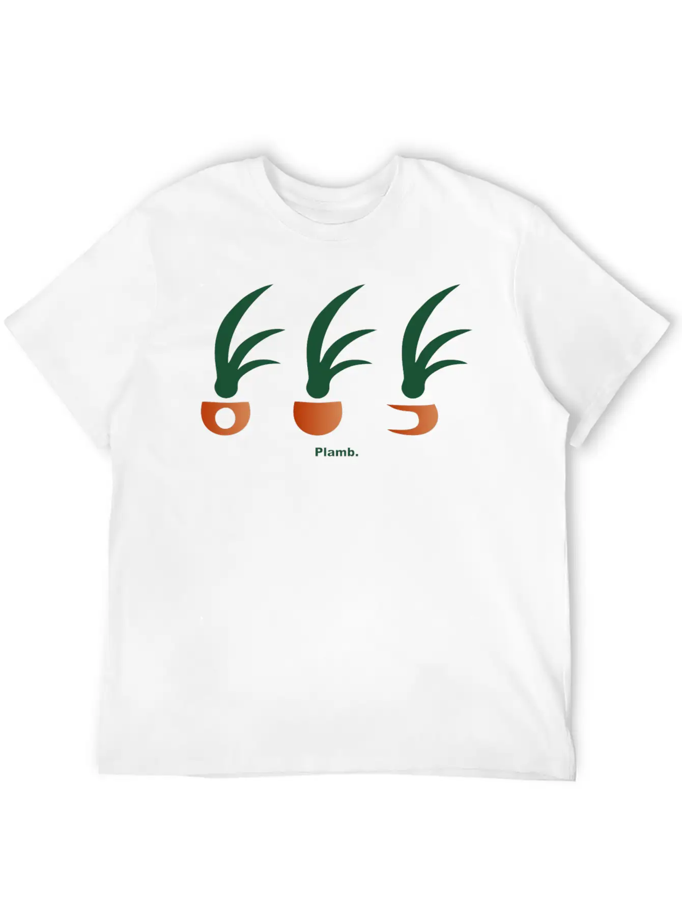Plamb Trifecta Unisex Short Sleeve Soft Cotton T-Shirt – Casual Everyday Wear
