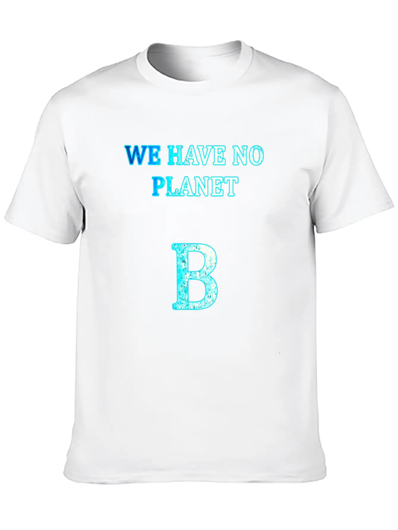 Planet B Unisex Short Sleeve Soft Cotton T-Shirt – Casual Everyday Wear