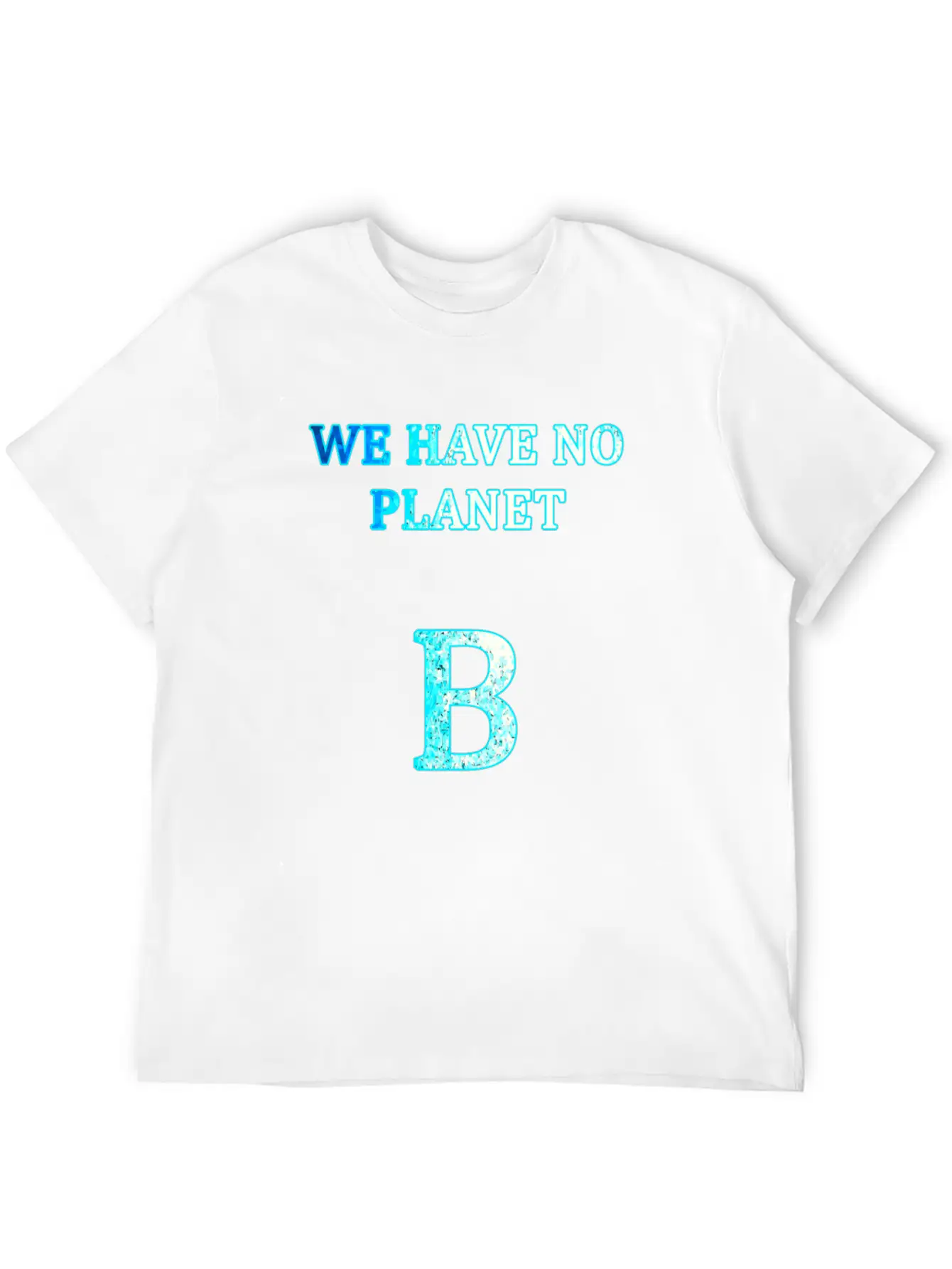 Planet B Unisex Short Sleeve Soft Cotton T-Shirt – Casual Everyday Wear