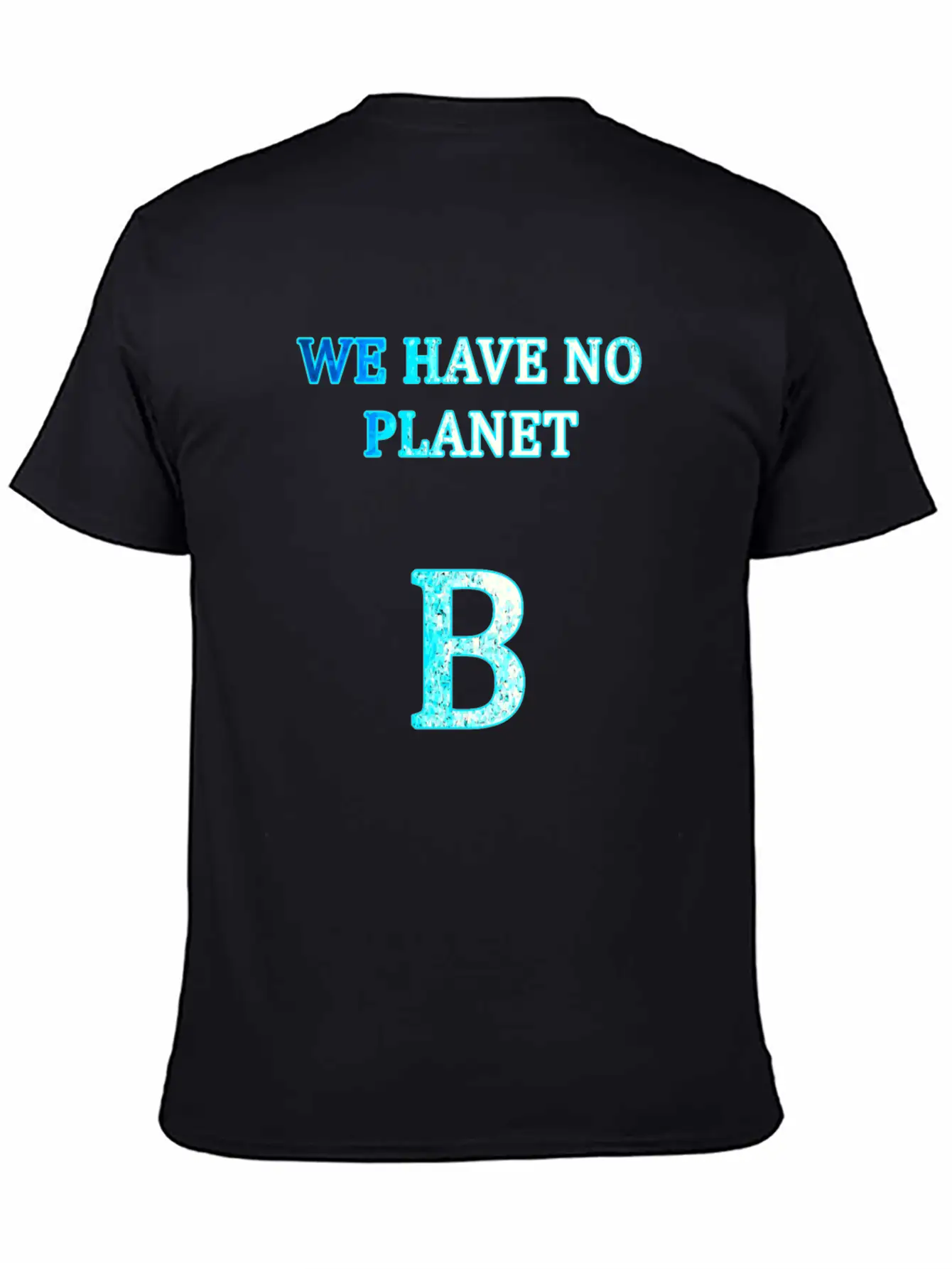 Planet B Unisex Short Sleeve Soft Cotton T-Shirt – Casual Everyday Wear