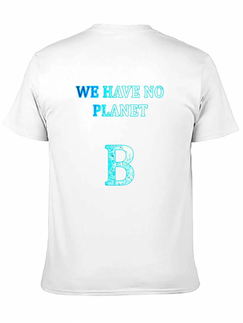 Planet B Unisex Short Sleeve Soft Cotton T-Shirt – Casual Everyday Wear