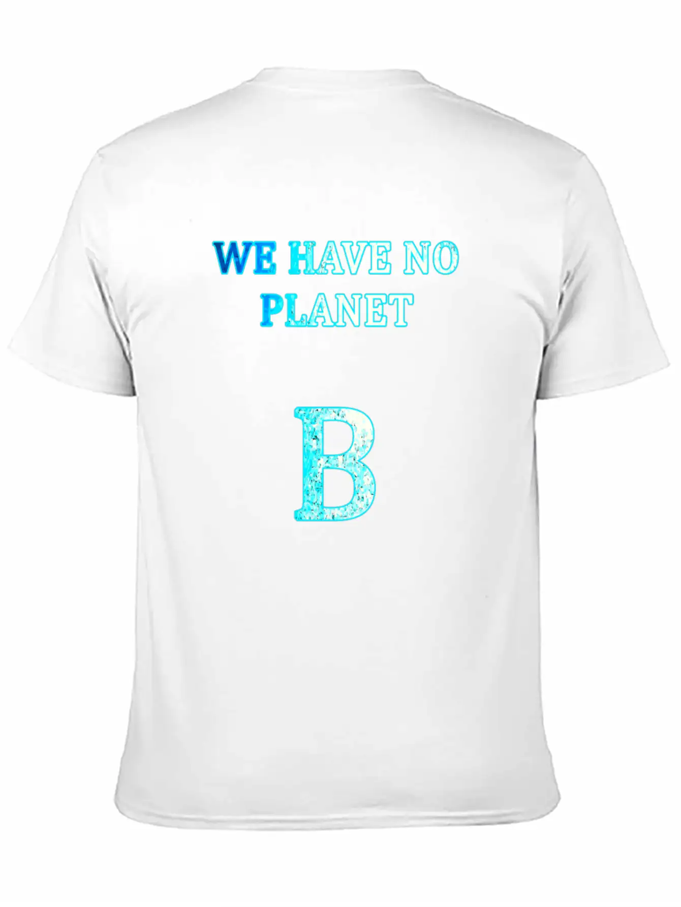 Planet B Unisex Short Sleeve Soft Cotton T-Shirt – Casual Everyday Wear