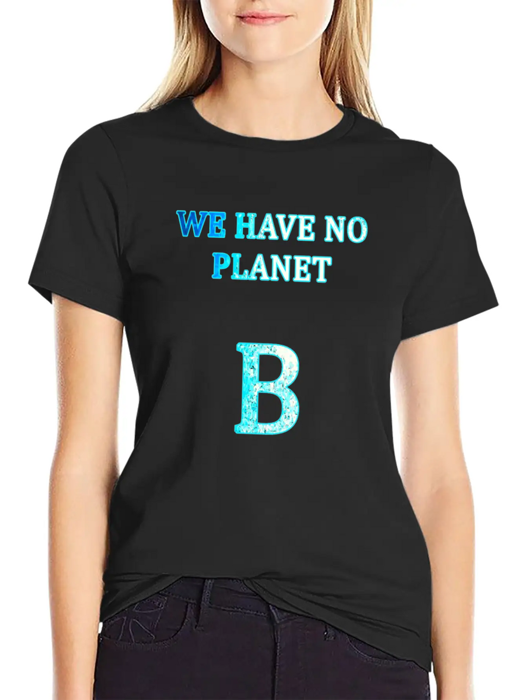 Planet B Unisex Short Sleeve Soft Cotton T-Shirt – Casual Everyday Wear