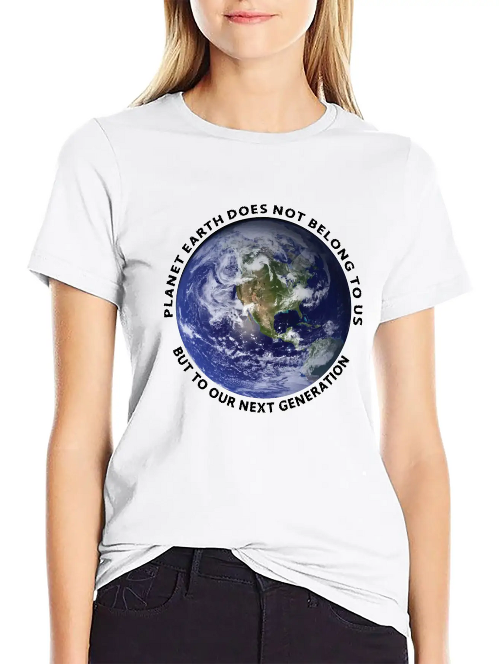 Planet Earth Classic Fit Graphic Tee For Daily Comfort – Unisex Cotton Shirt
