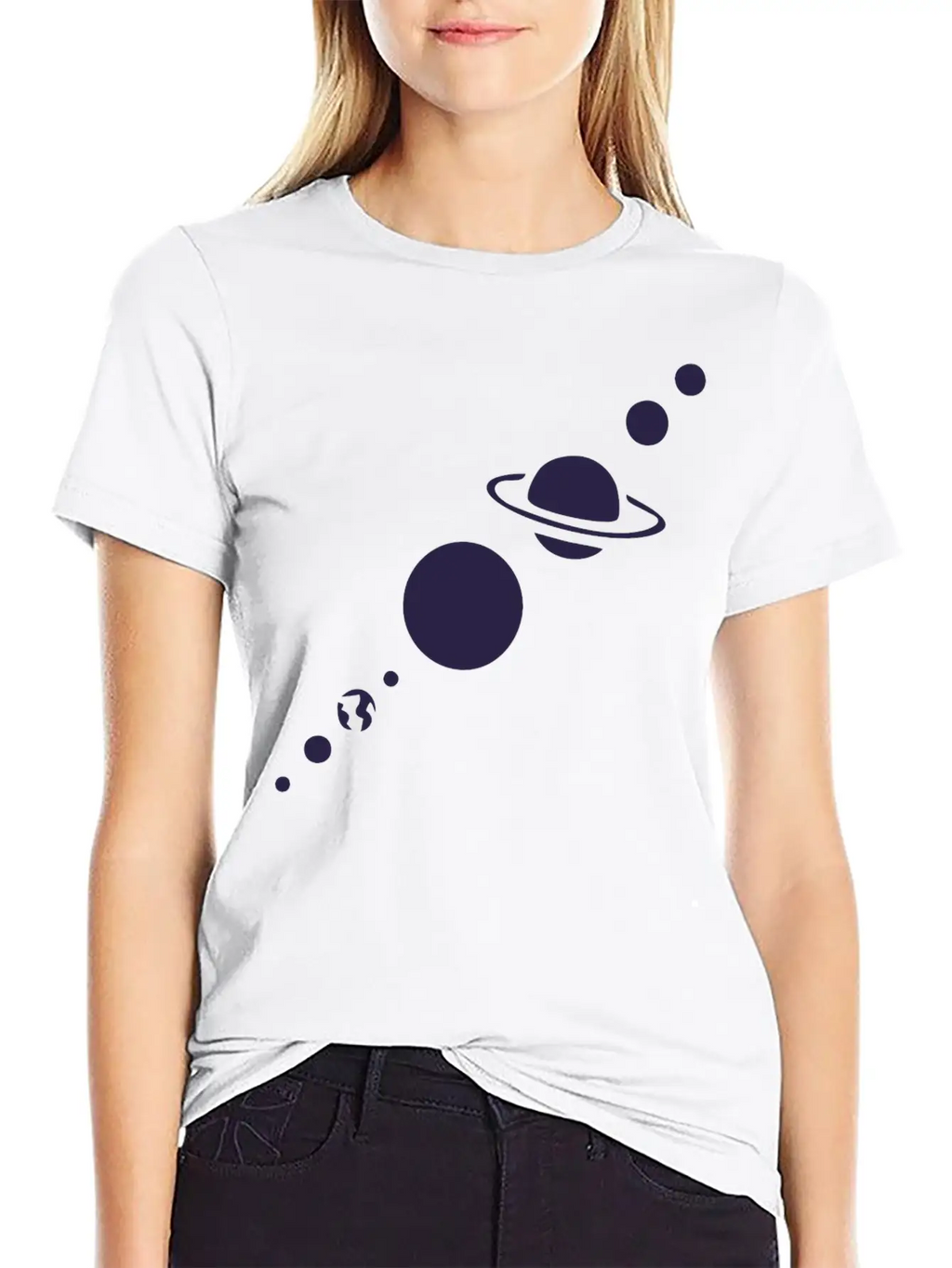 Planet Earth Unisex Casual T-Shirt – Clean Design For Daily Comfort