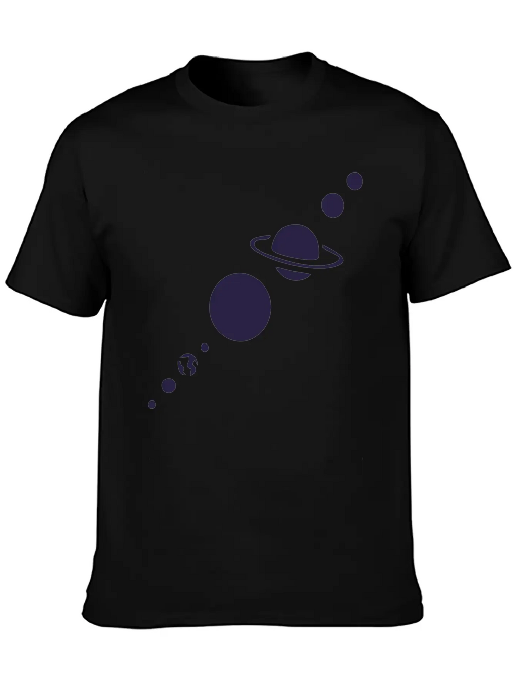 Planet Earth Unisex Casual T-Shirt – Clean Design For Daily Comfort