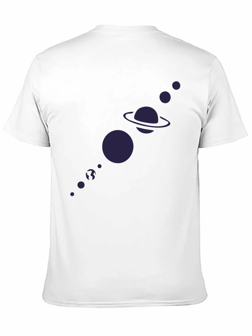 Planet Earth Unisex Casual T-Shirt – Clean Design For Daily Comfort