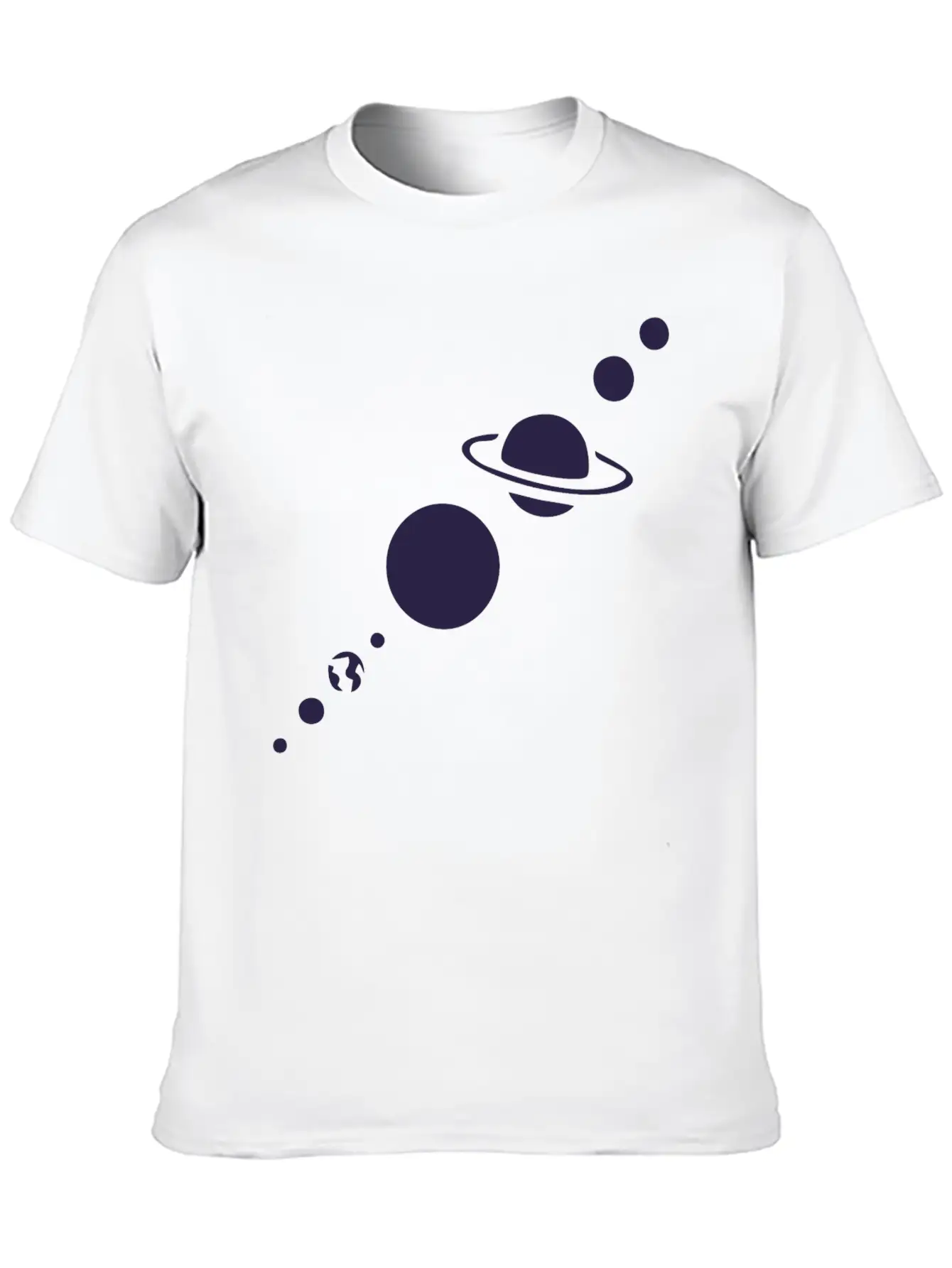 Planet Earth Unisex Casual T-Shirt – Clean Design For Daily Comfort