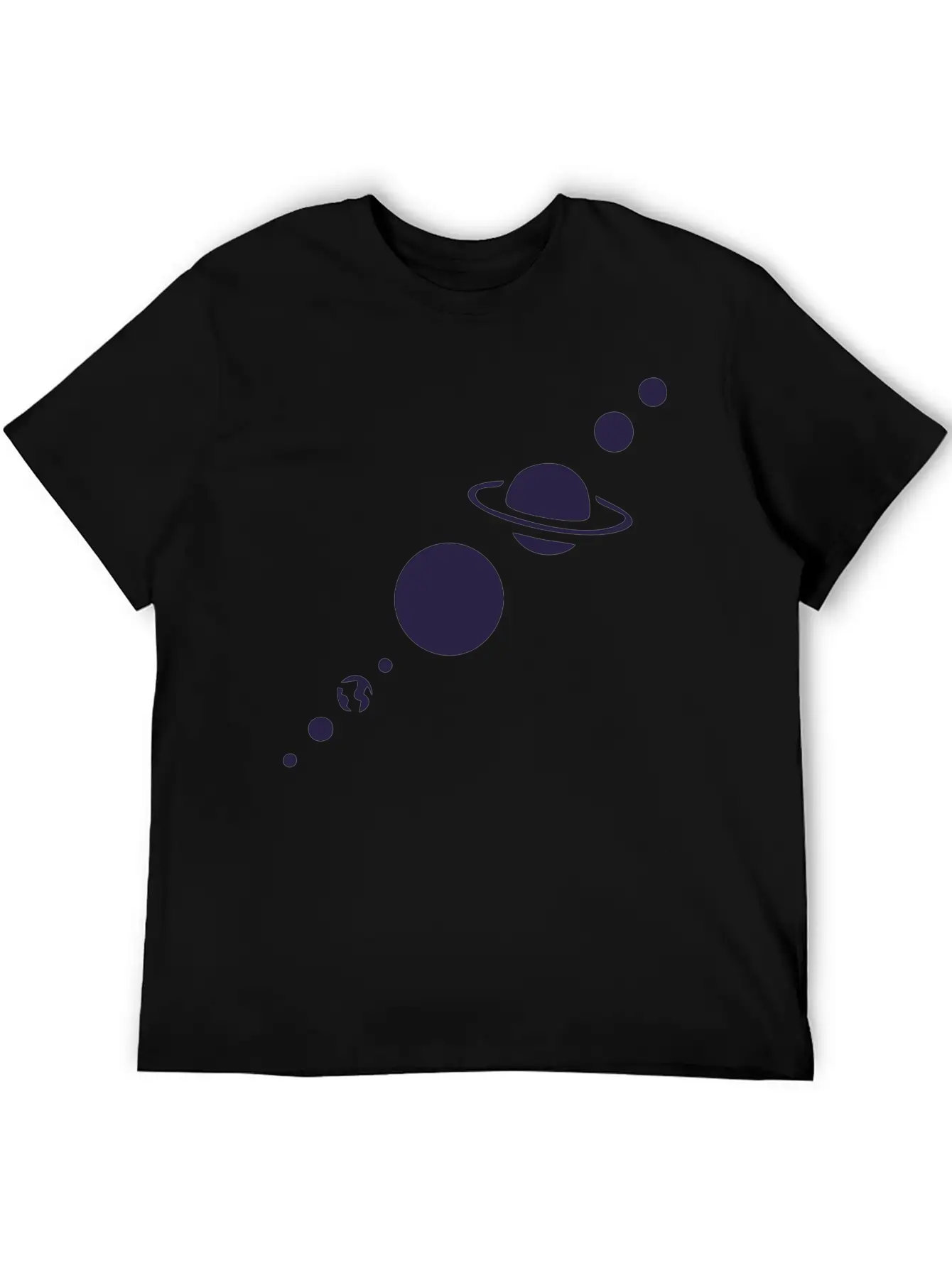 Planet Earth Unisex Casual T-Shirt – Clean Design For Daily Comfort