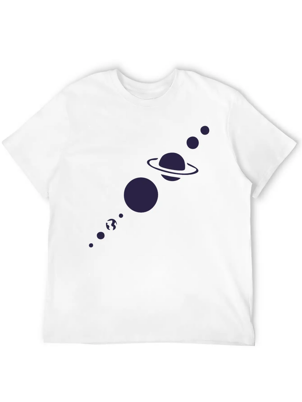 Planet Earth Unisex Casual T-Shirt – Clean Design For Daily Comfort