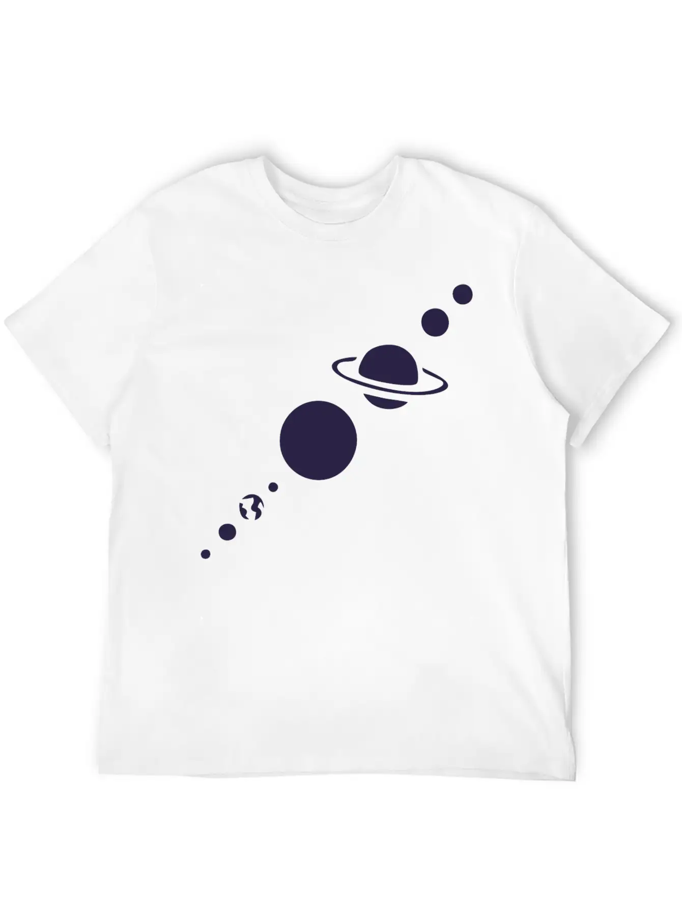 Planet Earth Unisex Casual T-Shirt – Clean Design For Daily Comfort