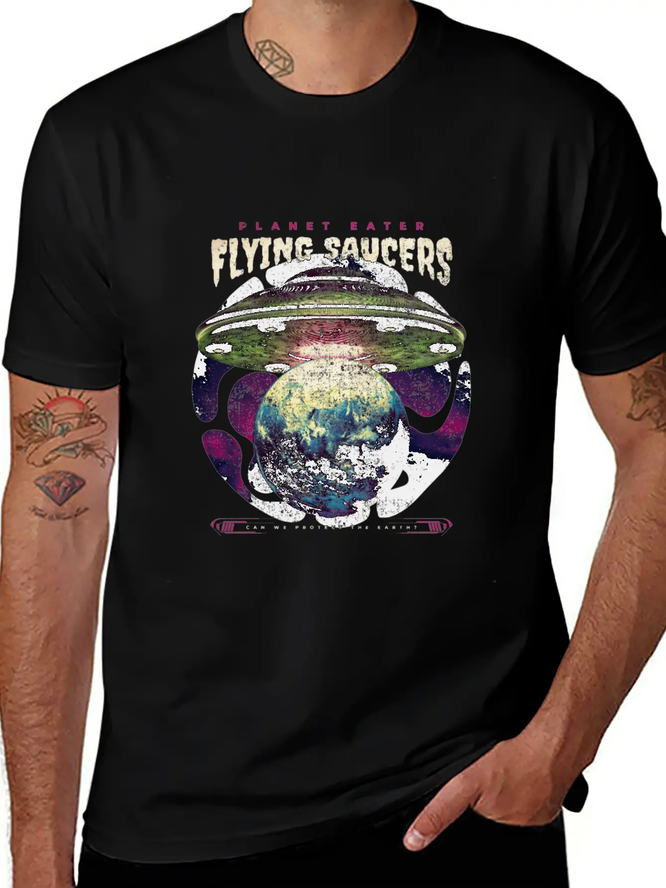 Planet Eater Aliens Planet Eater Aliens Inspiratio Unisex Casual T-Shirt – Clean Design For Daily Comfort