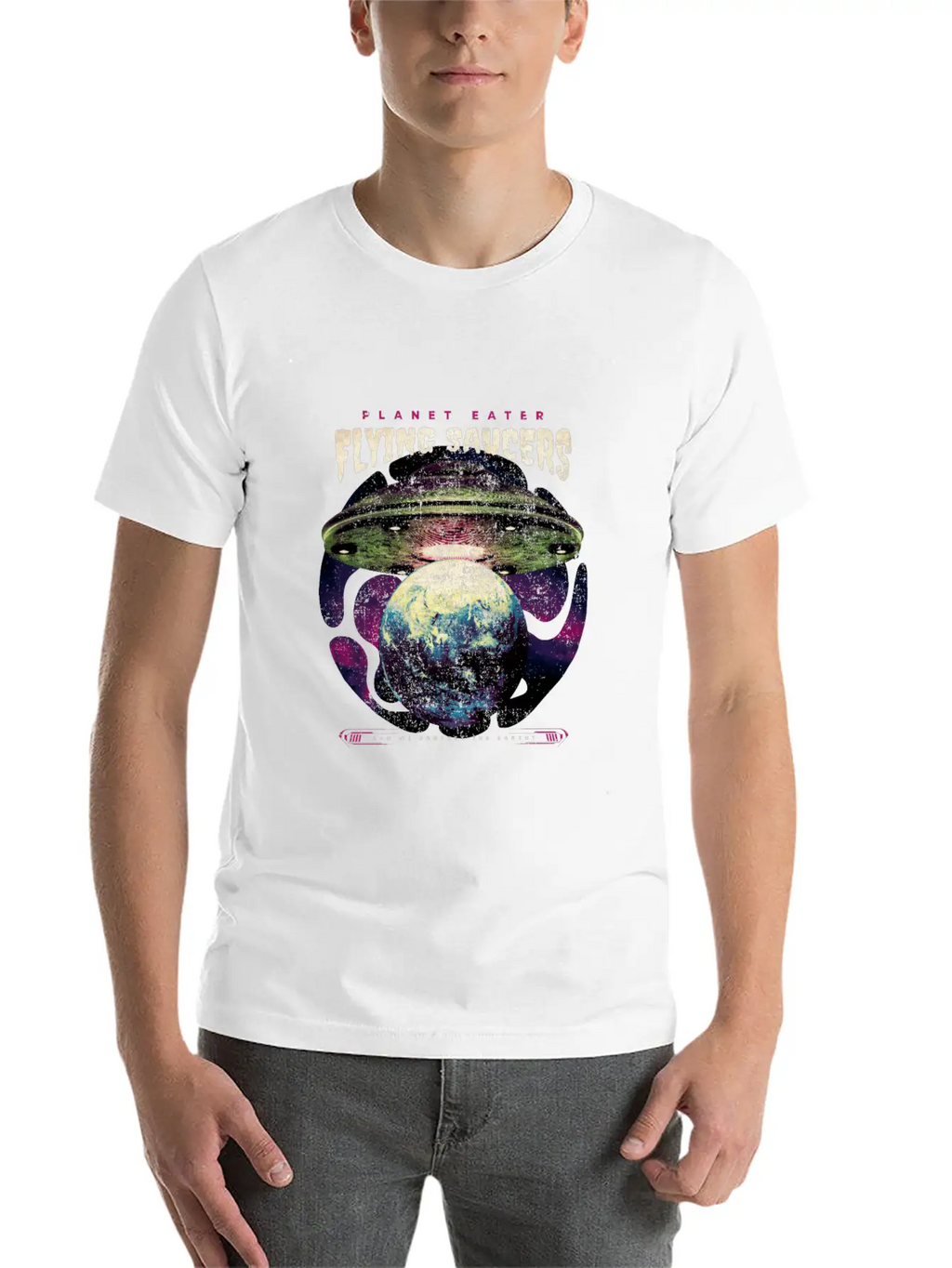 Planet Eater Aliens Planet Eater Aliens Inspiratio Unisex Casual T-Shirt – Clean Design For Daily Comfort