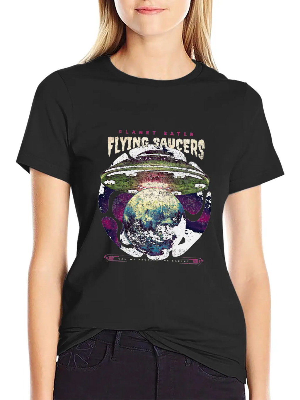 Planet Eater Aliens Planet Eater Aliens Inspiratio Unisex Casual T-Shirt – Clean Design For Daily Comfort