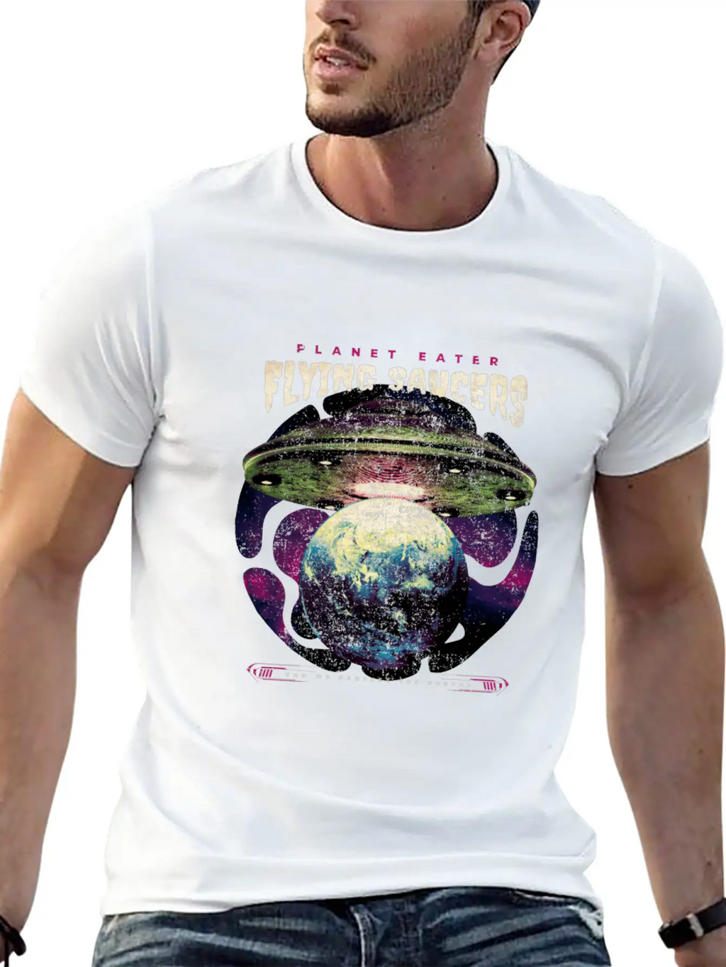 Planet Eater Aliens Planet Eater Aliens Inspiratio Unisex Casual T-Shirt – Clean Design For Daily Comfort