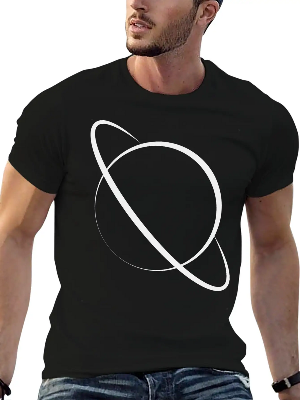 Planet Essential Cotton Tee For Daily Outfits – Unisex Style