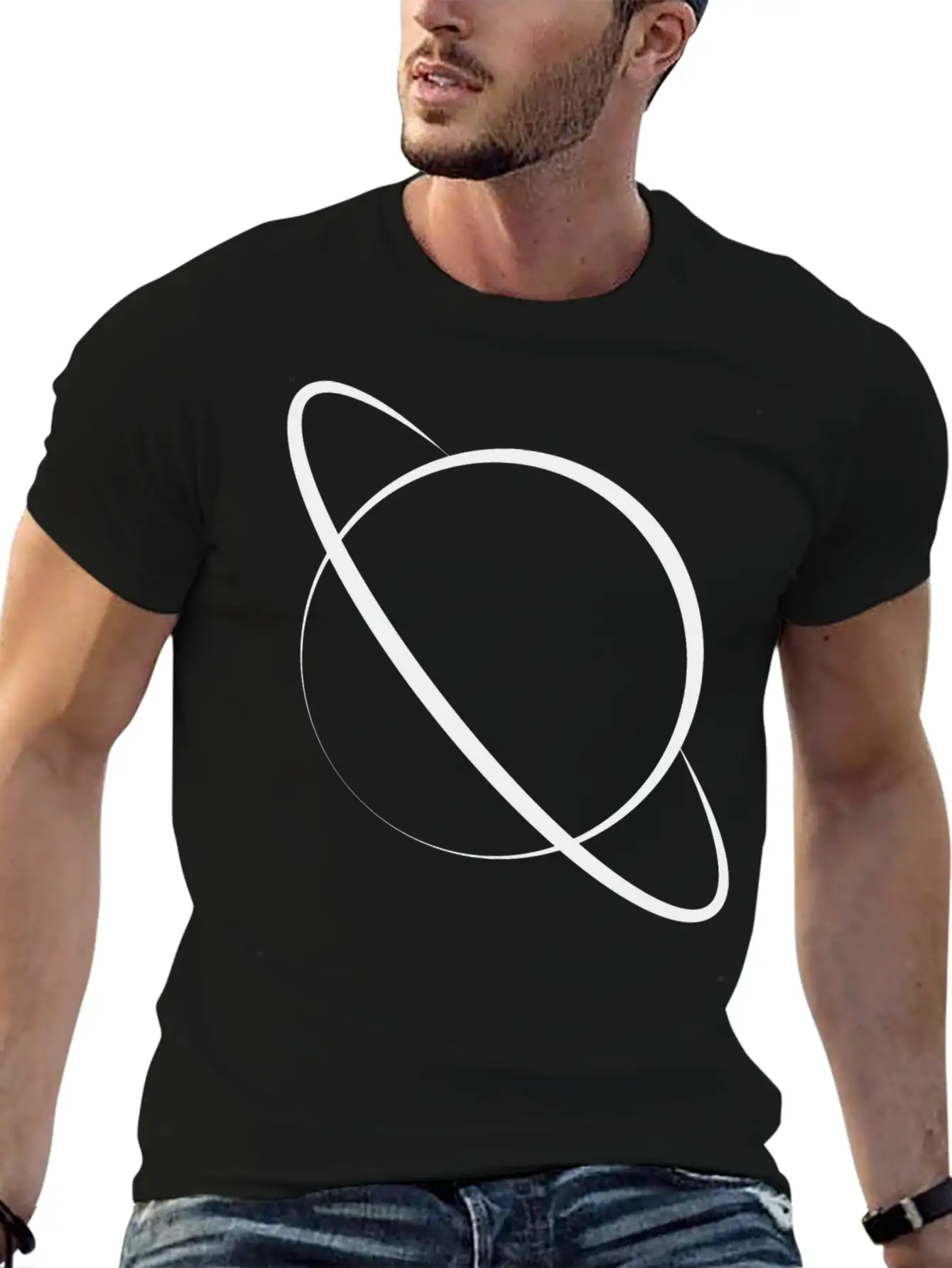 Planet Essential Cotton Tee For Daily Outfits – Unisex Style