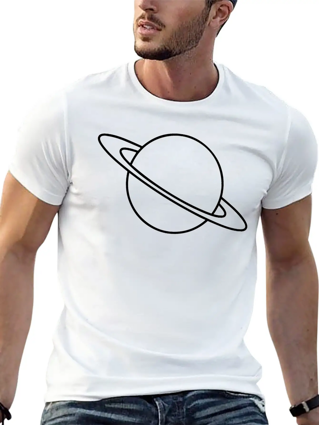 Planet Unisex Casual T-Shirt – Clean Design For Daily Comfort
