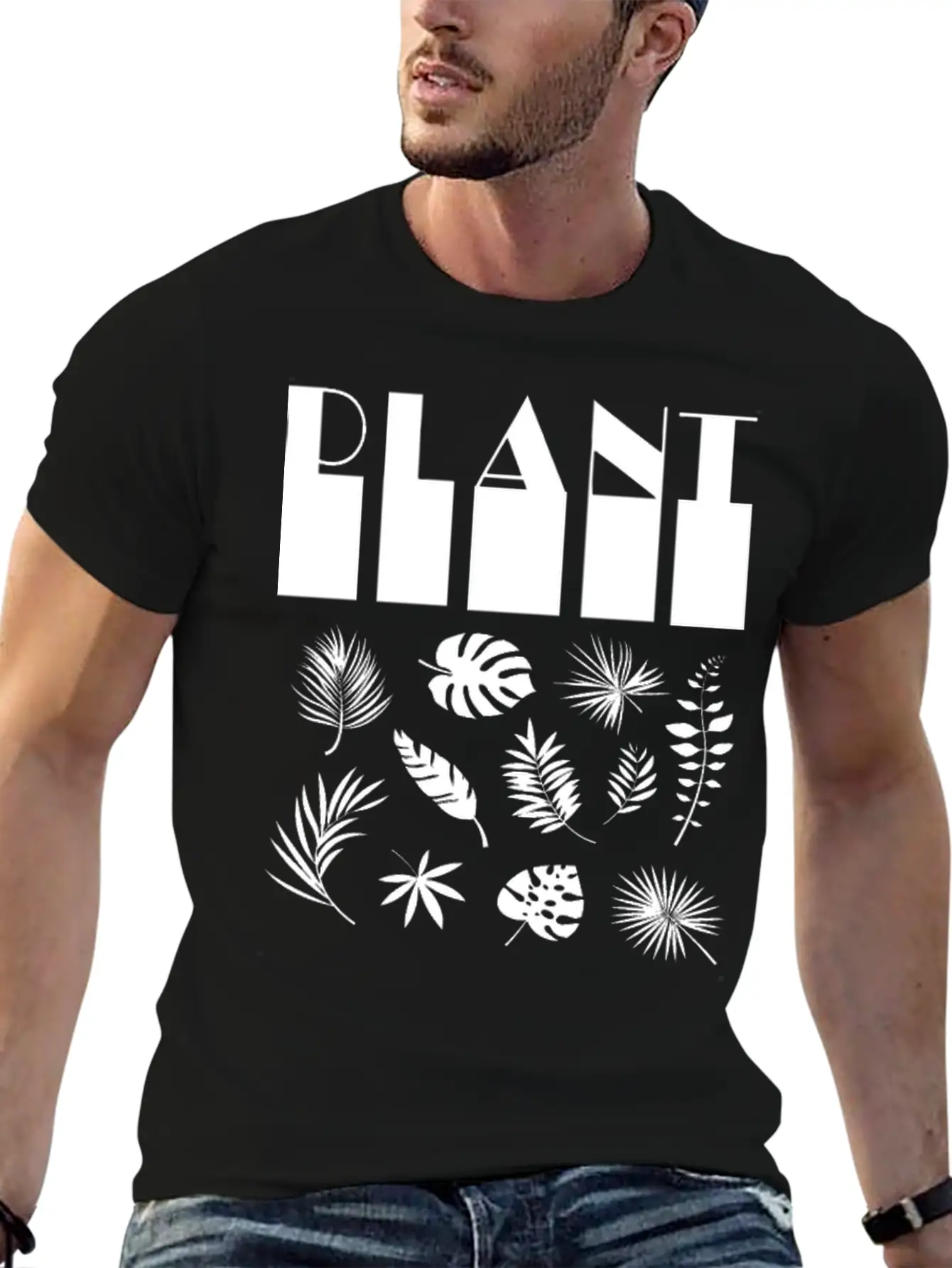 "PLANT BASED" Unisex Casual T-Shirt – Clean Design For Daily Comfort