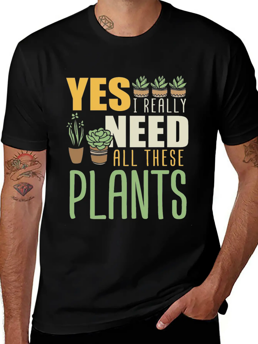 Plant Plants Farmer Garden Gardener Essential Cotton Tee For Daily Outfits – Unisex Style