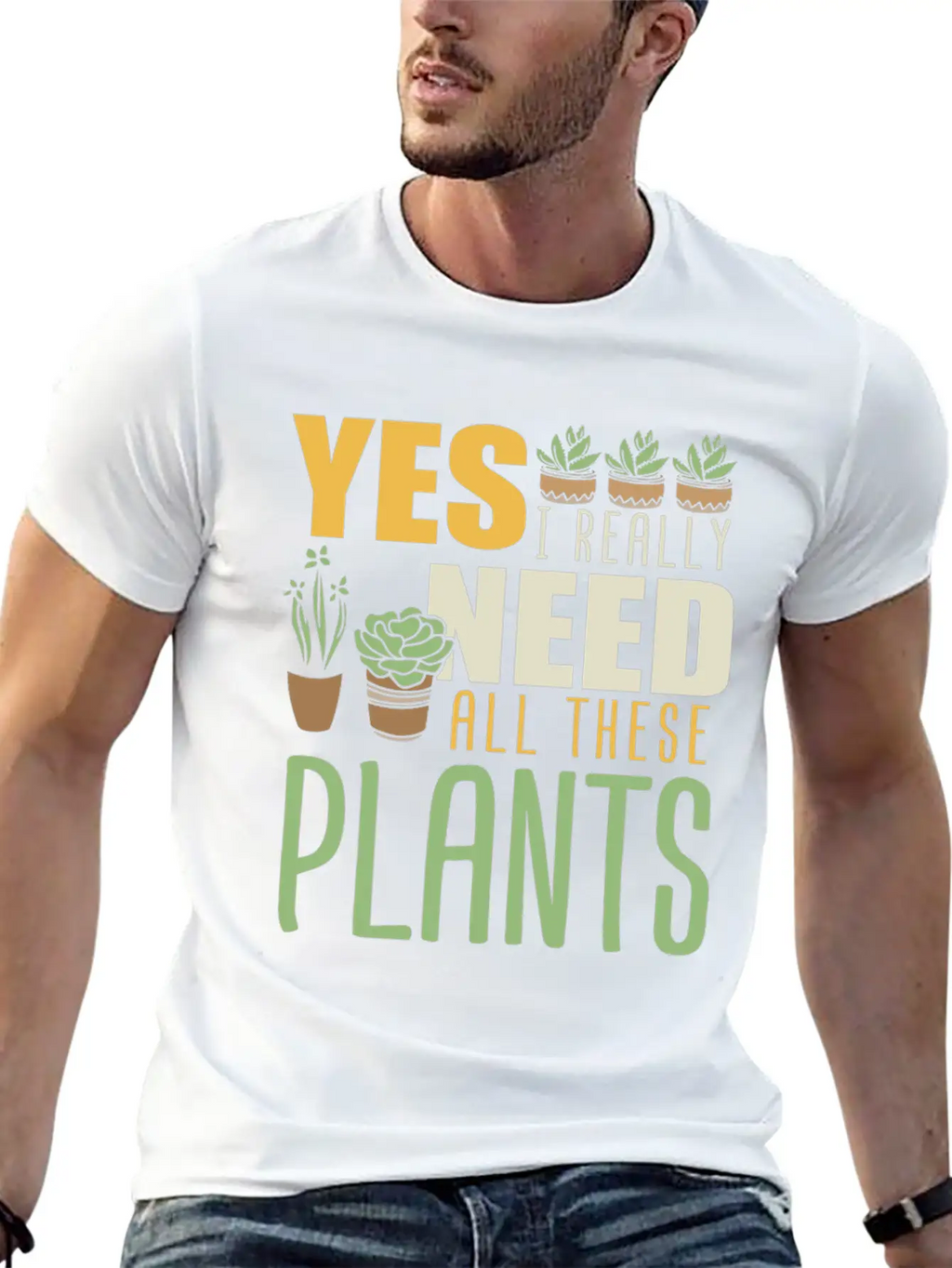Plant Plants Farmer Garden Gardener Essential Cotton Tee For Daily Outfits – Unisex Style