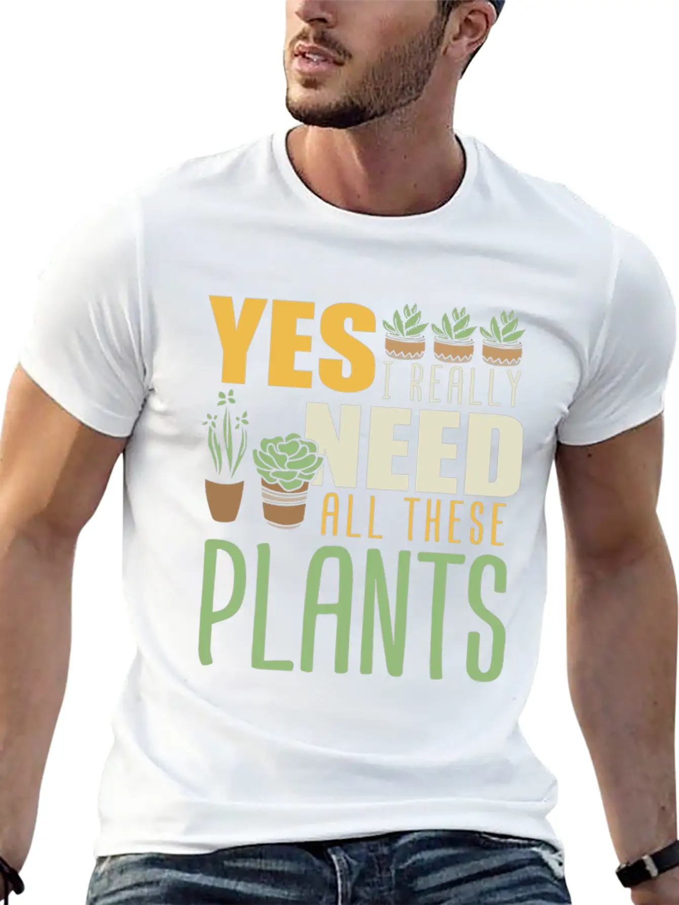 Plant Plants Farmer Garden Gardener Essential Cotton Tee For Daily Outfits – Unisex Style