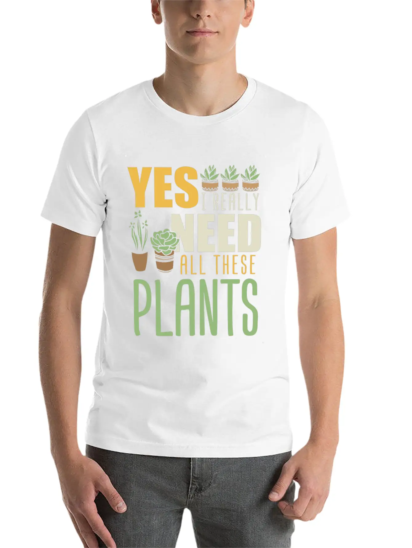 Plant Plants Farmer Garden Gardener Essential Cotton Tee For Daily Outfits – Unisex Style