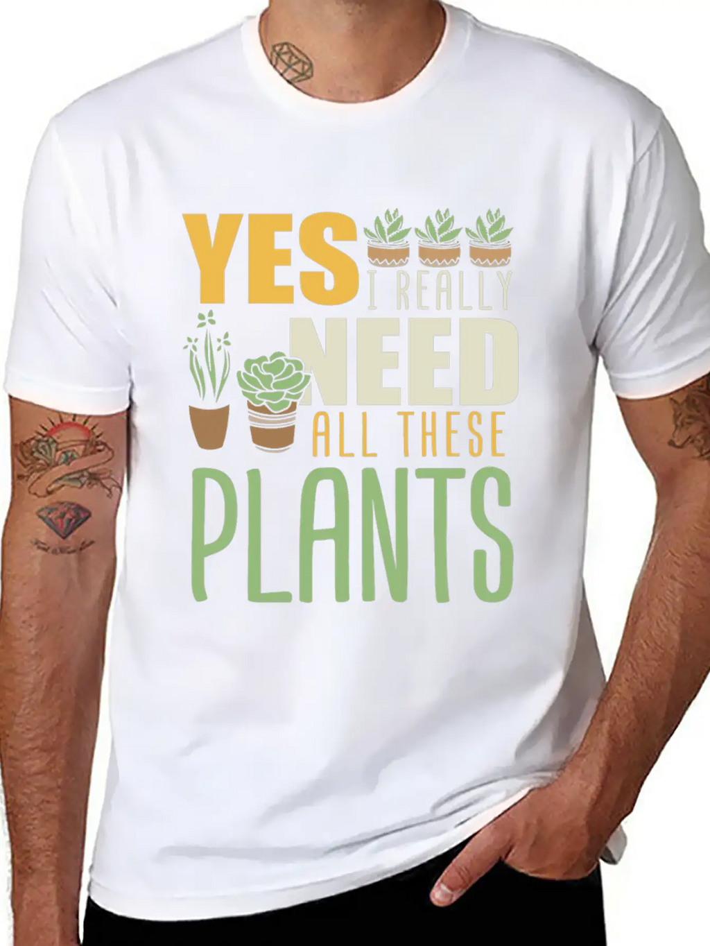 Plant Plants Farmer Garden Gardener Essential Cotton Tee For Daily Outfits – Unisex Style