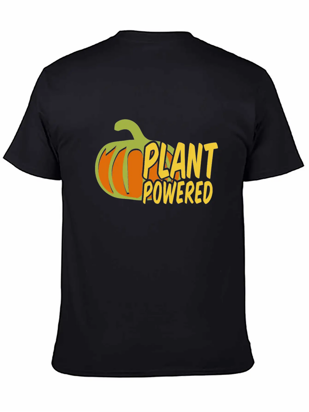 Plant Powered Unisex Casual T-Shirt – Clean Design For Daily Comfort