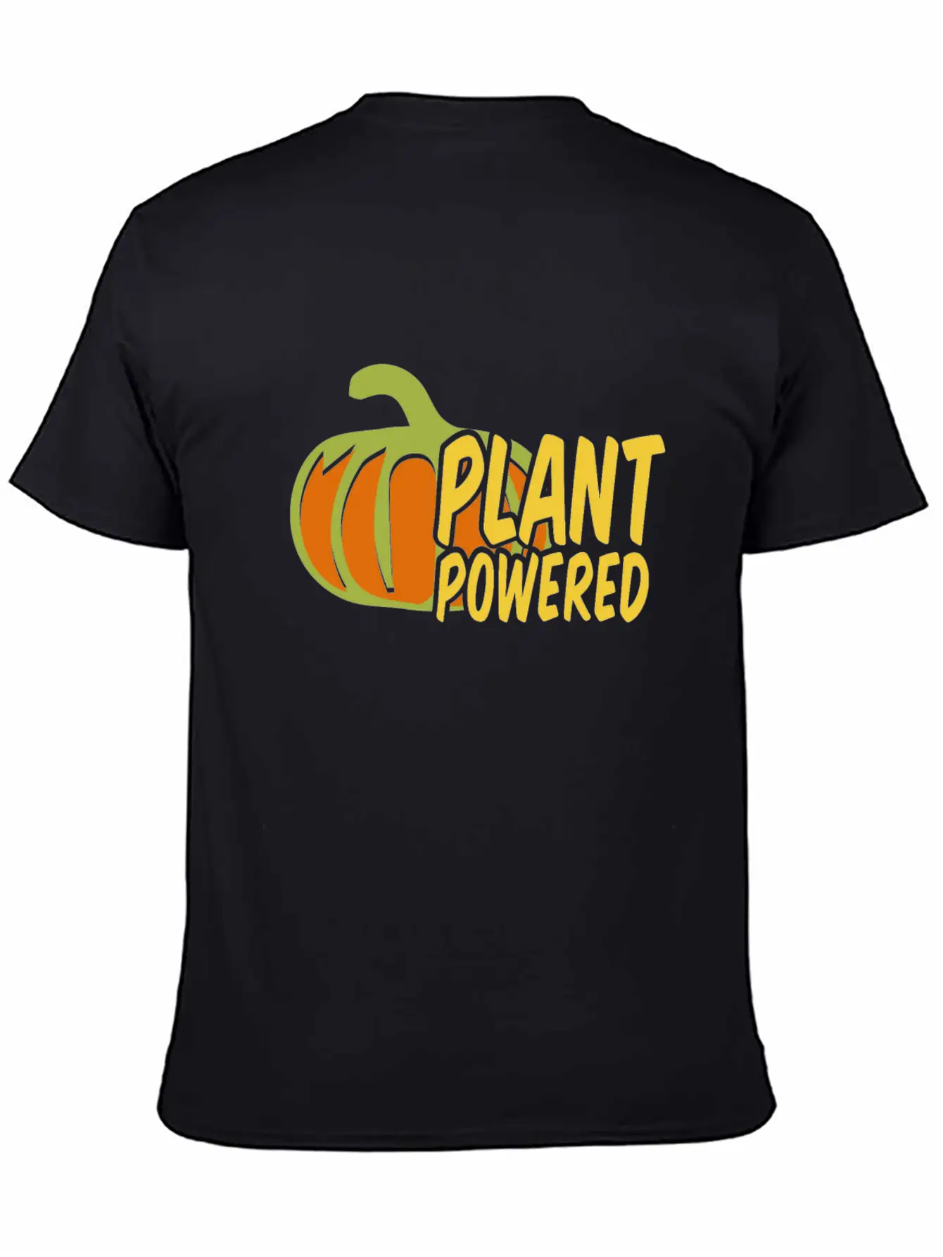 Plant Powered Unisex Casual T-Shirt – Clean Design For Daily Comfort