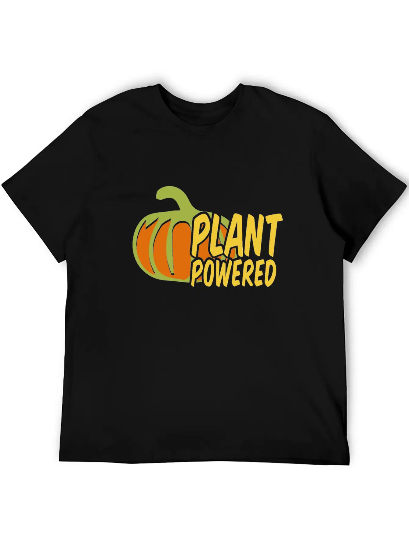 Plant Powered Unisex Casual T-Shirt – Clean Design For Daily Comfort