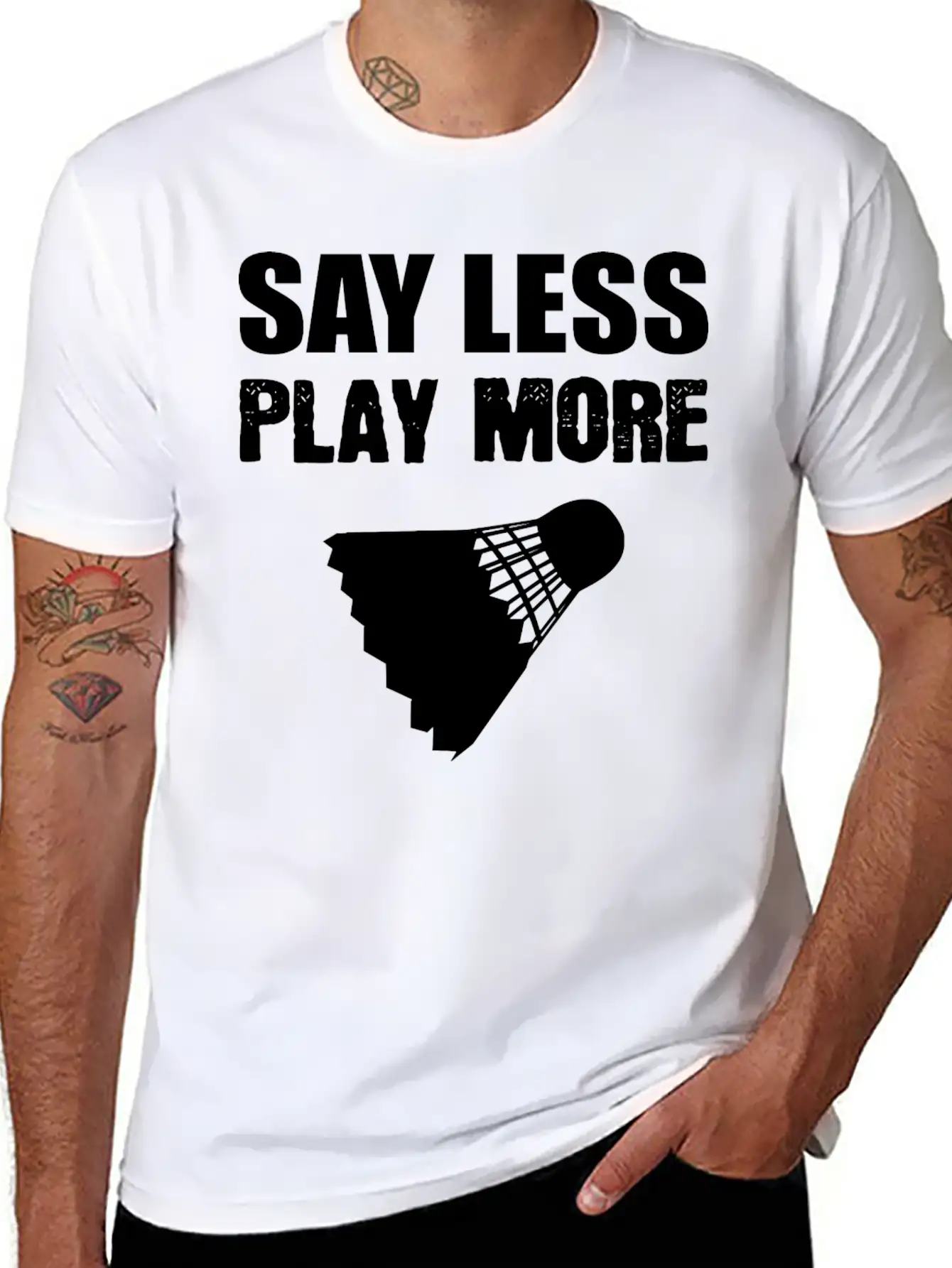 Play More Competitive Person Gift Unisex Casual T-Shirt – Clean Design For Daily Comfort