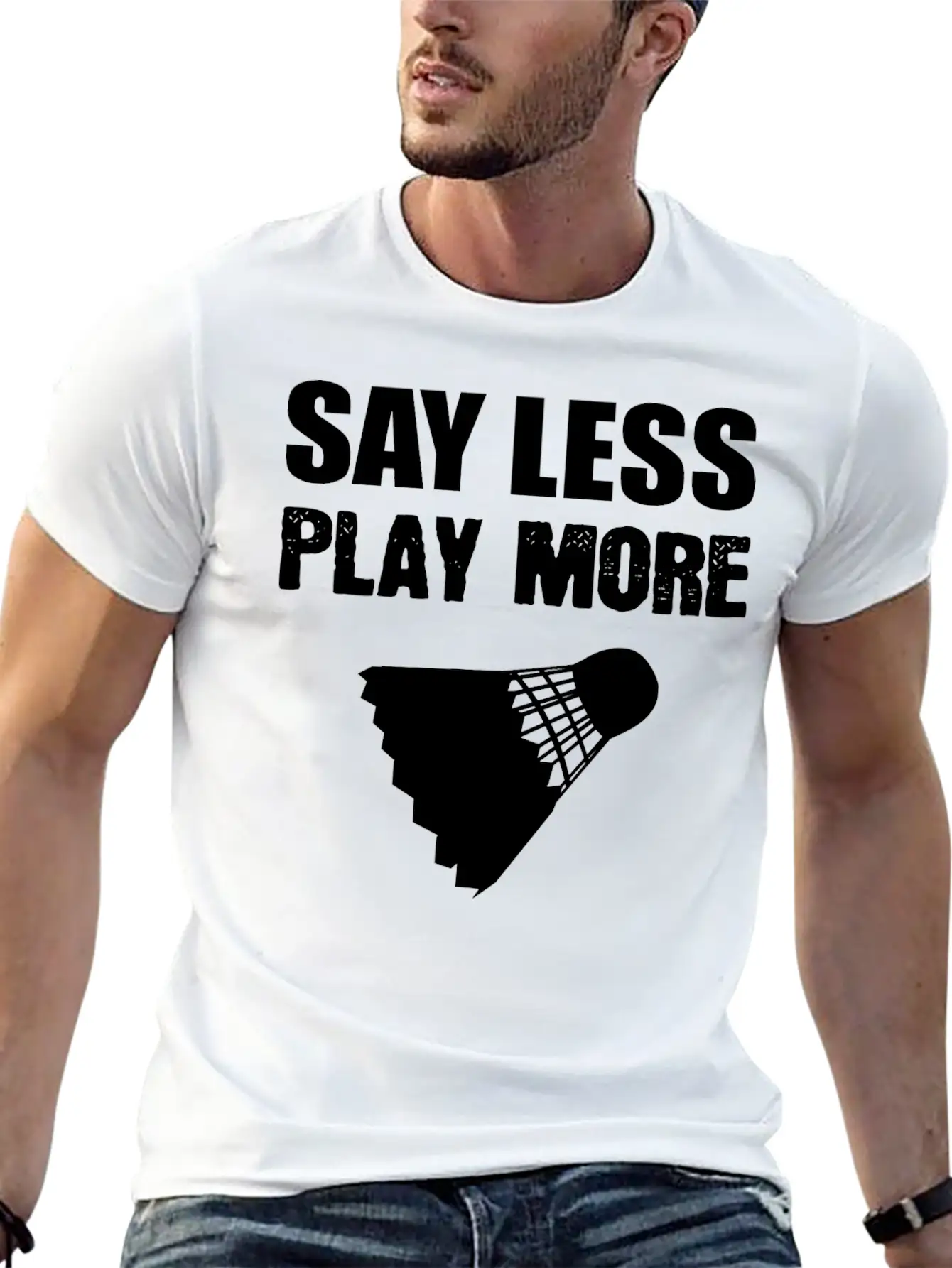 Play More Competitive Person Gift Unisex Casual T-Shirt – Clean Design For Daily Comfort
