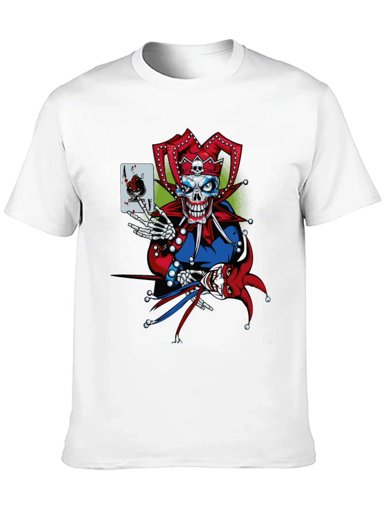 Playing Joker Essential Cotton Tee For Daily Outfits – Unisex Style