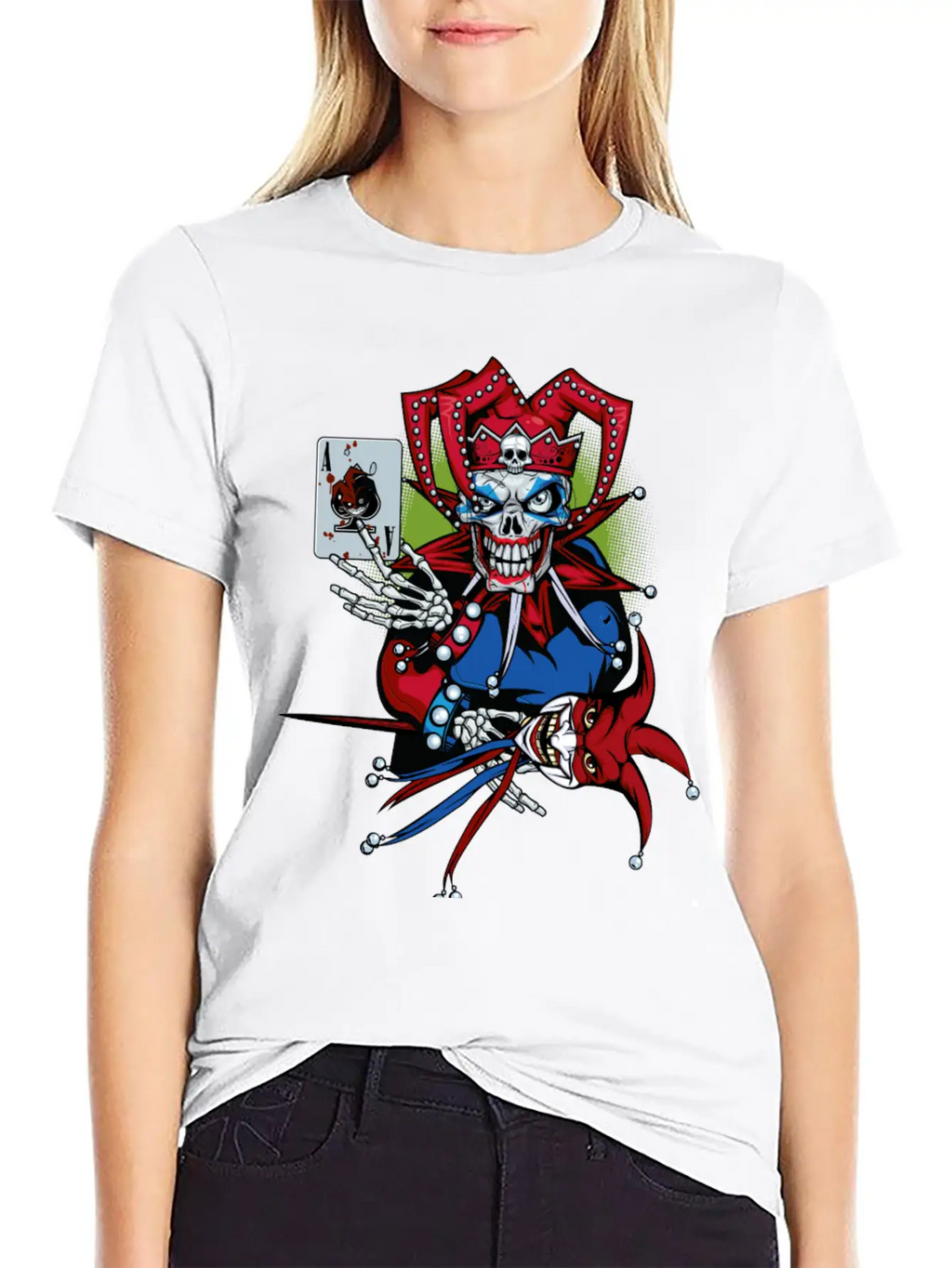 Playing Joker Essential Cotton Tee For Daily Outfits – Unisex Style