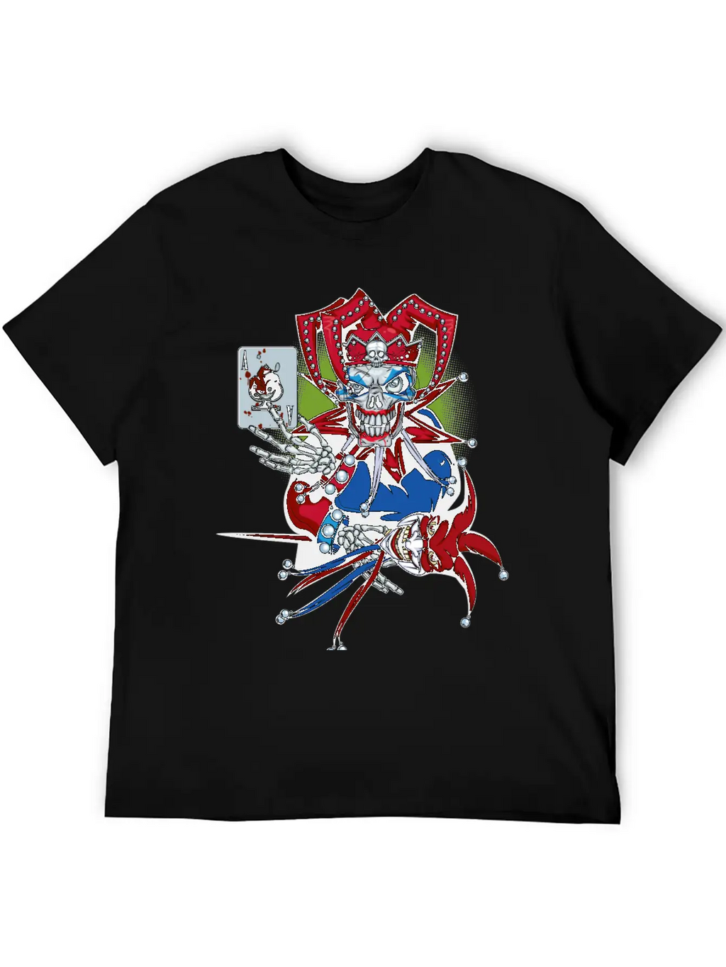 Playing Joker Essential Cotton Tee For Daily Outfits – Unisex Style