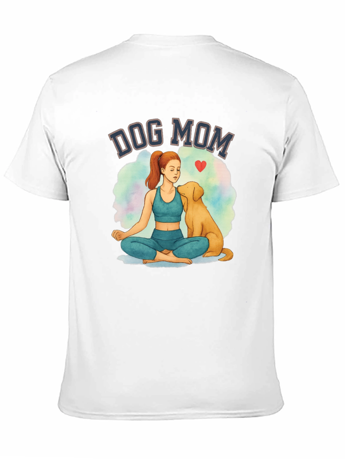 Dog Mom Yoga Graphic Tee