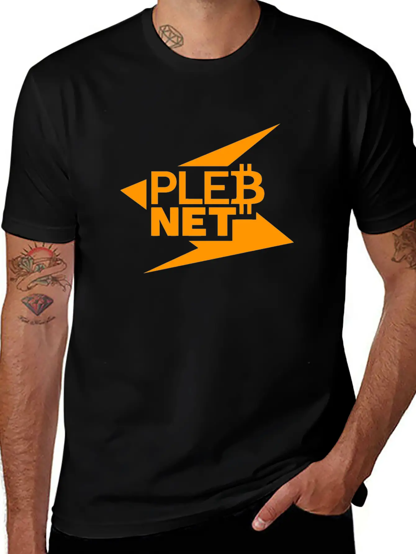 PlebNet Logo From SBDesign Classic T Shirt Breathable Soft Cotton T-Shirt – Timeless Casual Look