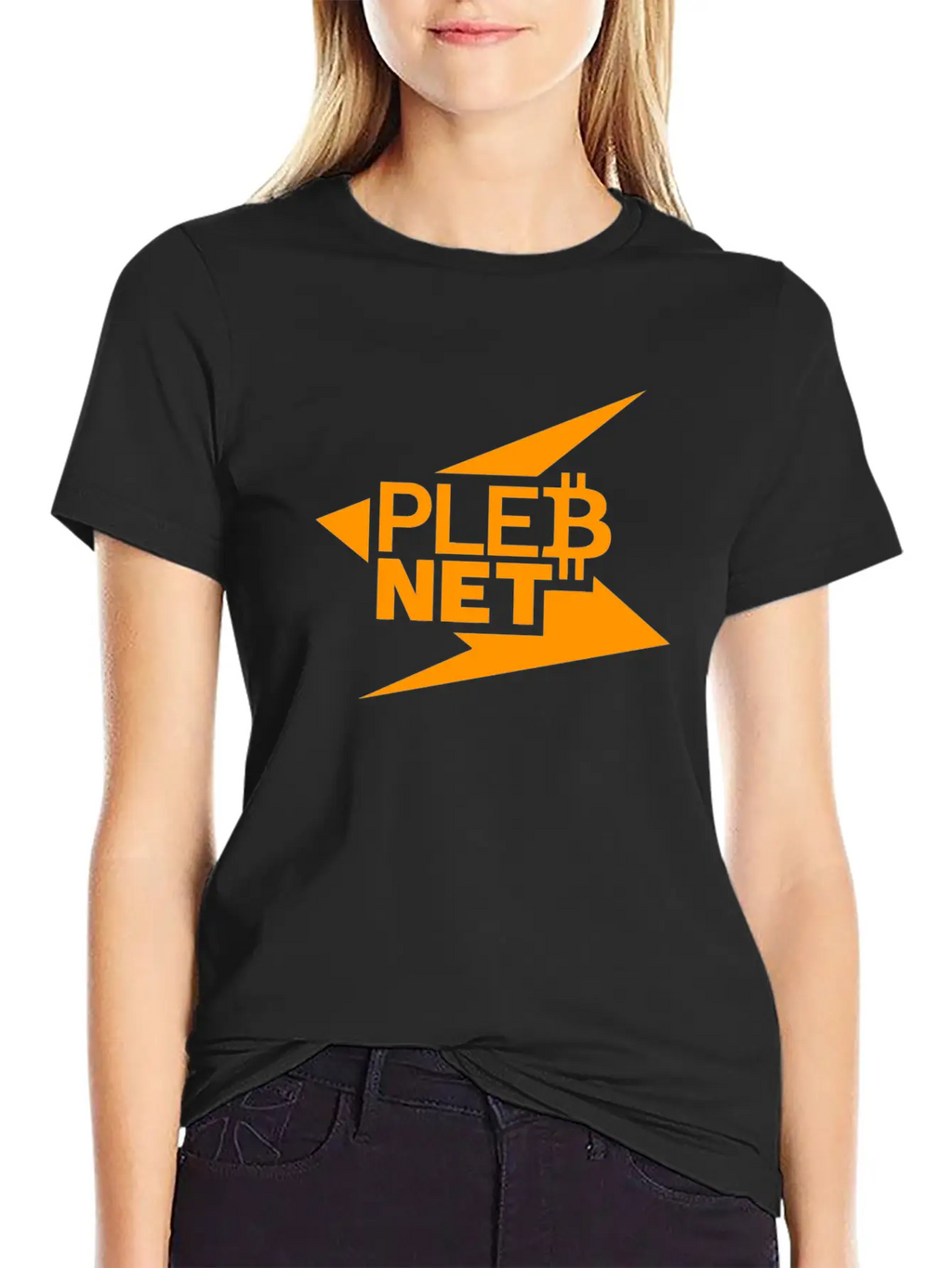 PlebNet Logo From SBDesign Classic T Shirt Breathable Soft Cotton T-Shirt – Timeless Casual Look