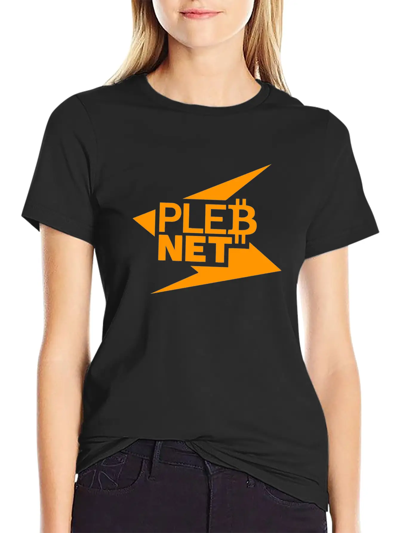 PlebNet Logo From SBDesign Classic T Shirt Breathable Soft Cotton T-Shirt – Timeless Casual Look