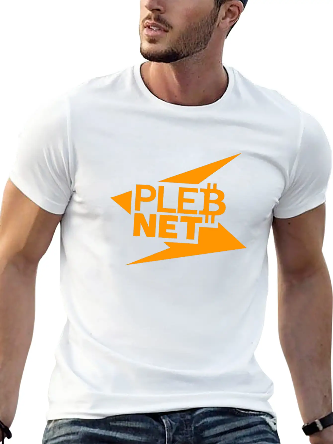 PlebNet Logo From SBDesign Classic T Shirt Breathable Soft Cotton T-Shirt – Timeless Casual Look