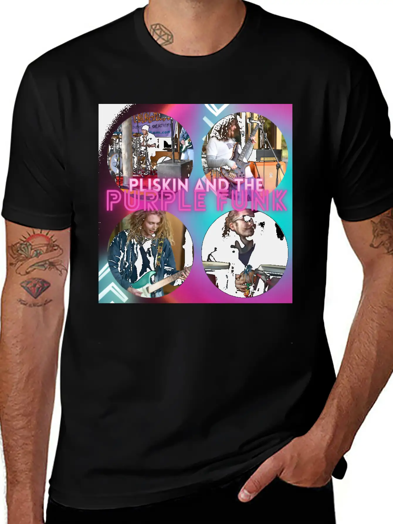 Pliskin And The Purple Funk Shirt 2 Unisex Short Sleeve Soft Cotton T-Shirt – Casual Everyday Wear