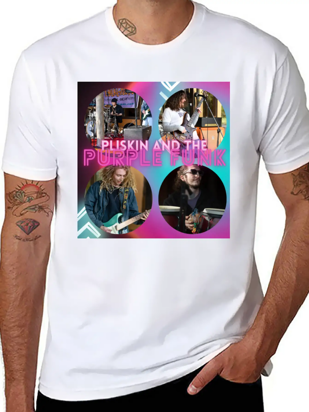 Pliskin And The Purple Funk Shirt 2 Unisex Short Sleeve Soft Cotton T-Shirt – Casual Everyday Wear