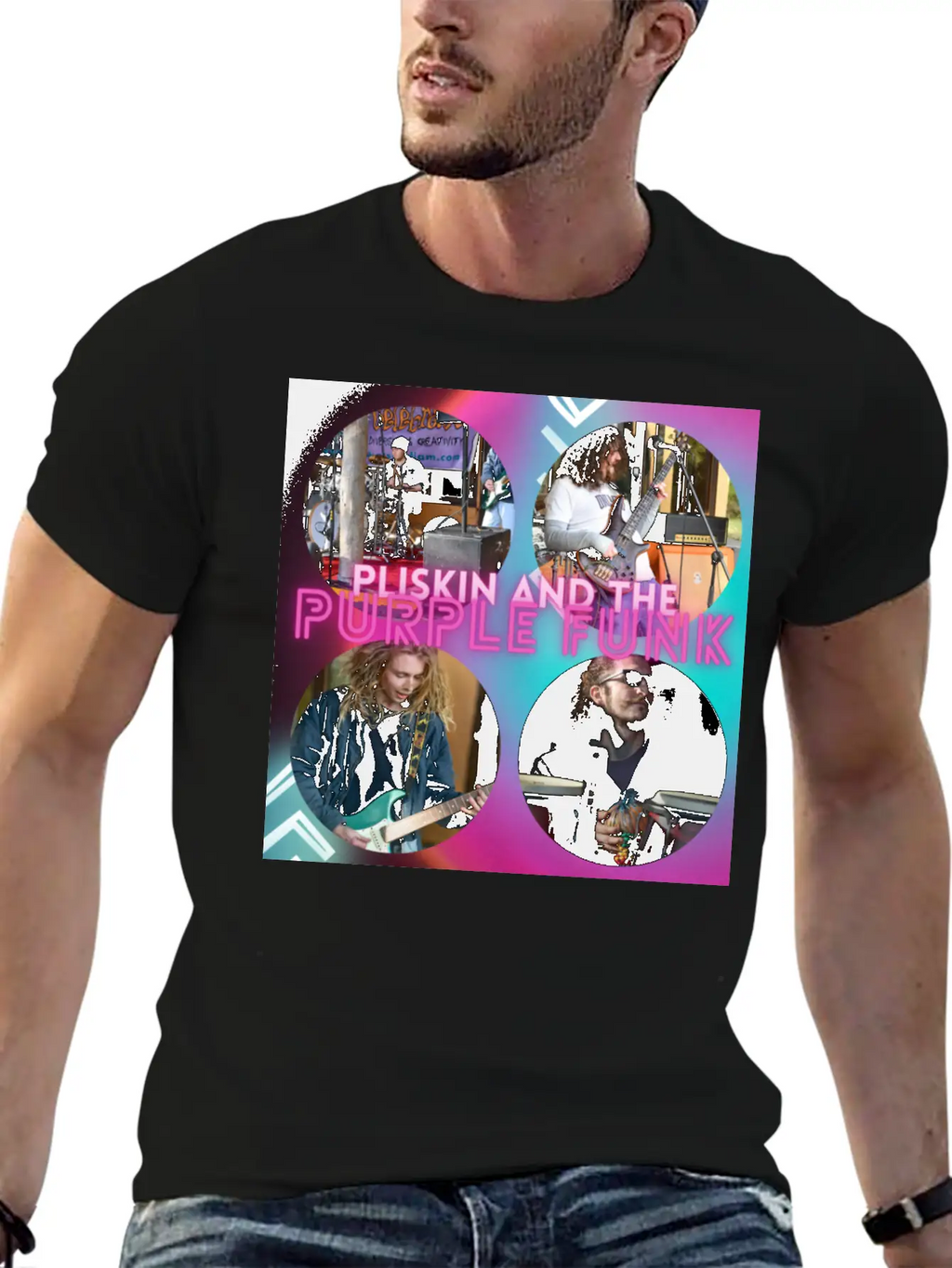 Pliskin And The Purple Funk Shirt 2 Unisex Short Sleeve Soft Cotton T-Shirt – Casual Everyday Wear