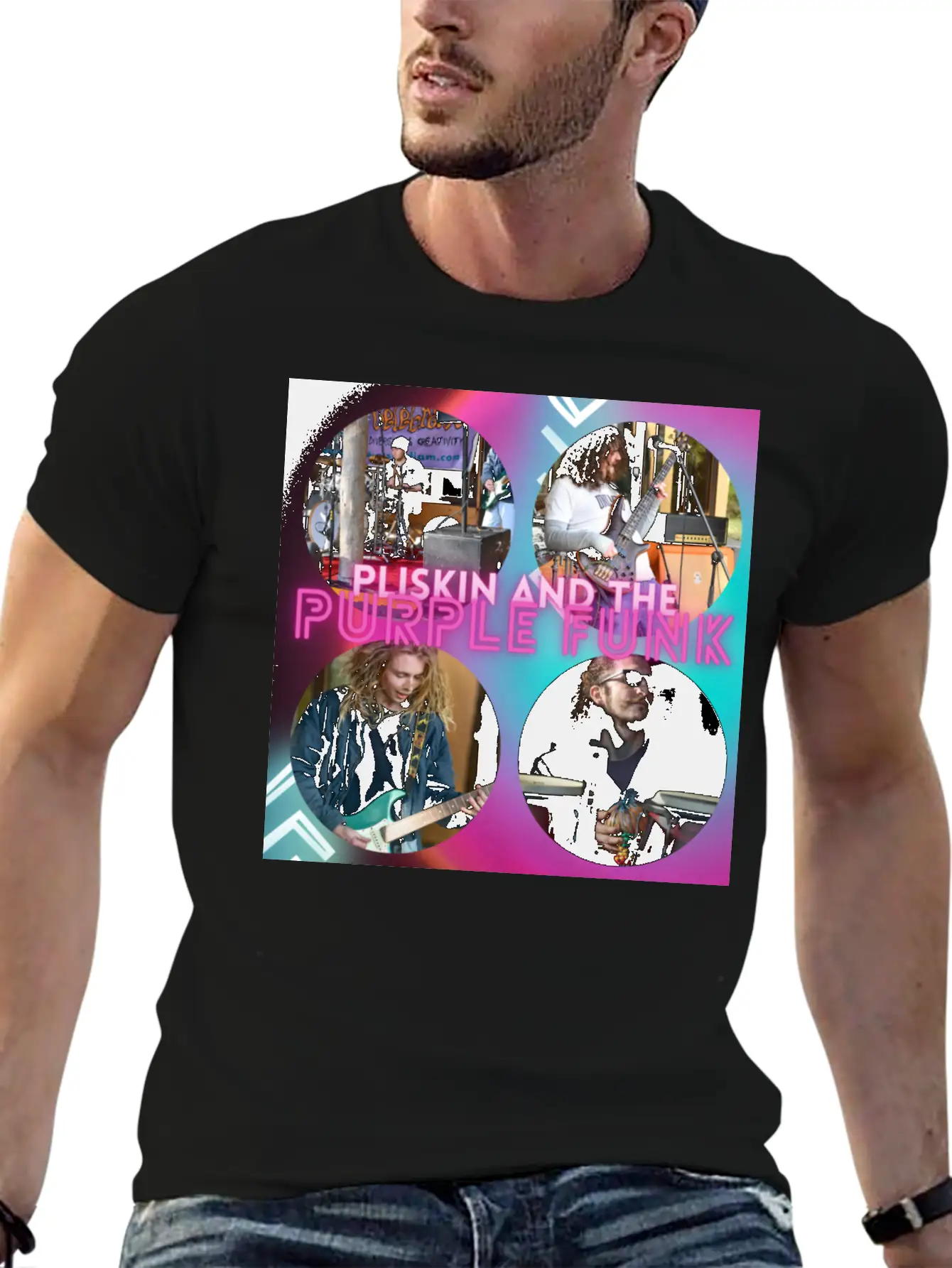 Pliskin And The Purple Funk Shirt 2 Unisex Short Sleeve Soft Cotton T-Shirt – Casual Everyday Wear