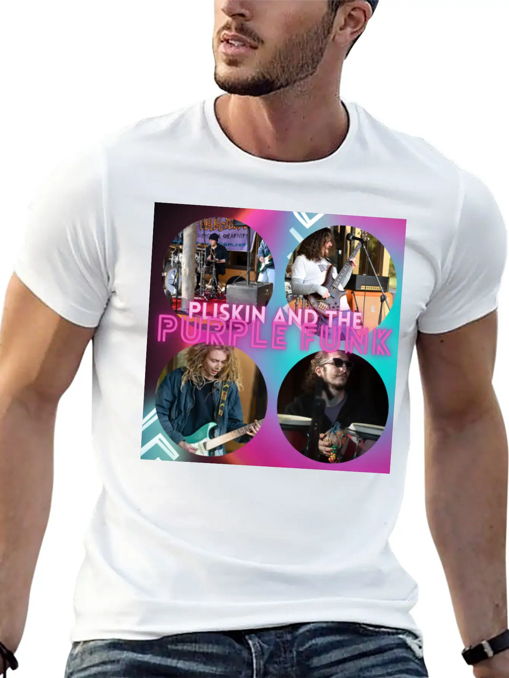 Pliskin And The Purple Funk Shirt 2 Unisex Short Sleeve Soft Cotton T-Shirt – Casual Everyday Wear