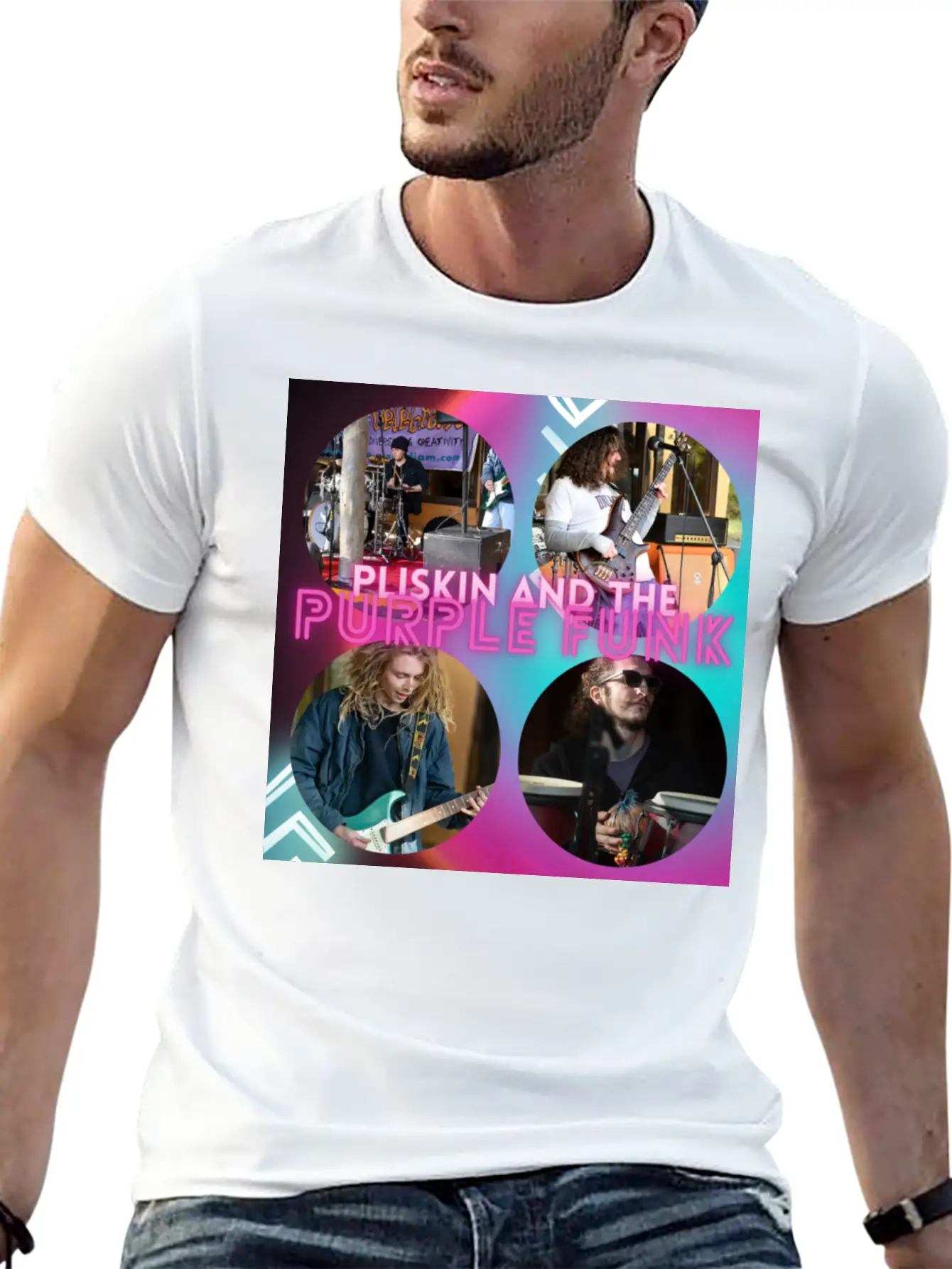 Pliskin And The Purple Funk Shirt 2 Unisex Short Sleeve Soft Cotton T-Shirt – Casual Everyday Wear