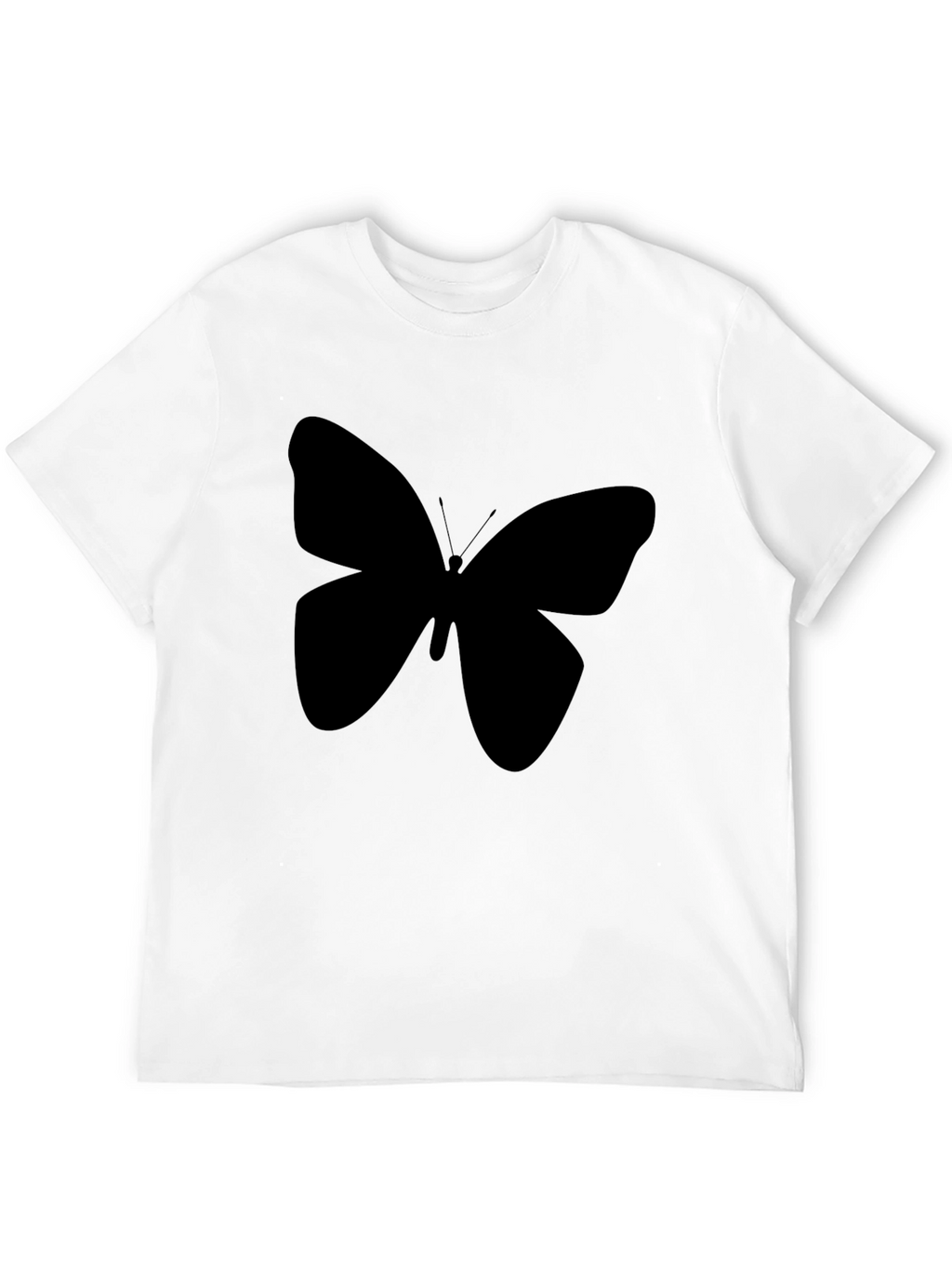Black Butterfly Graphic Tee - Stylish Unisex T-Shirt