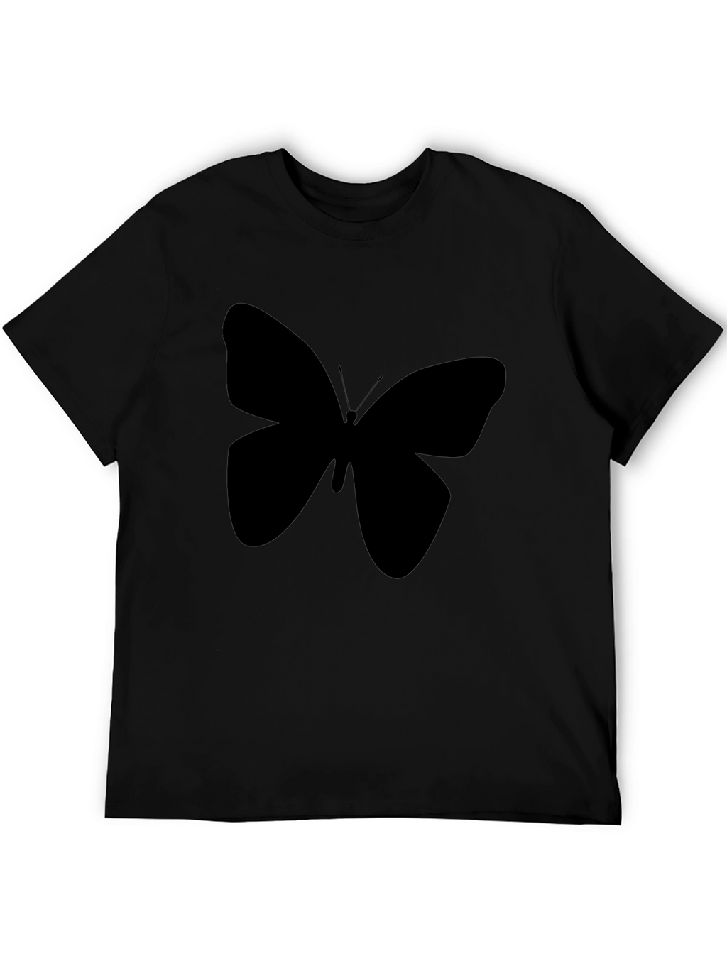 Black Butterfly Graphic Tee - Stylish Unisex T-Shirt