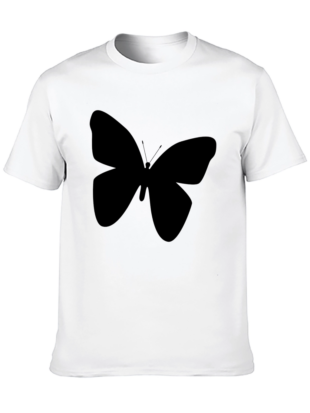 Black Butterfly Graphic Tee - Stylish Unisex T-Shirt